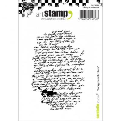 Carabelle Studio Cling stamp - background ecriture